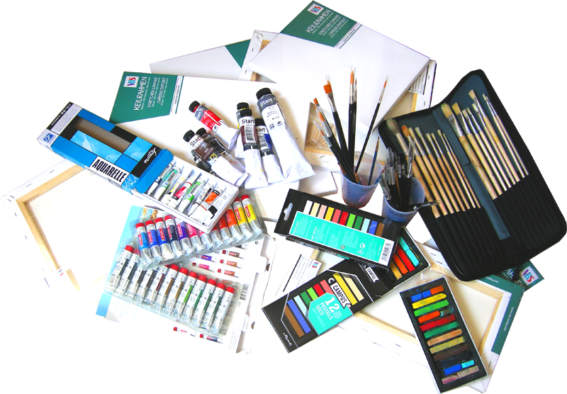 matériel cours d'arts plastiques