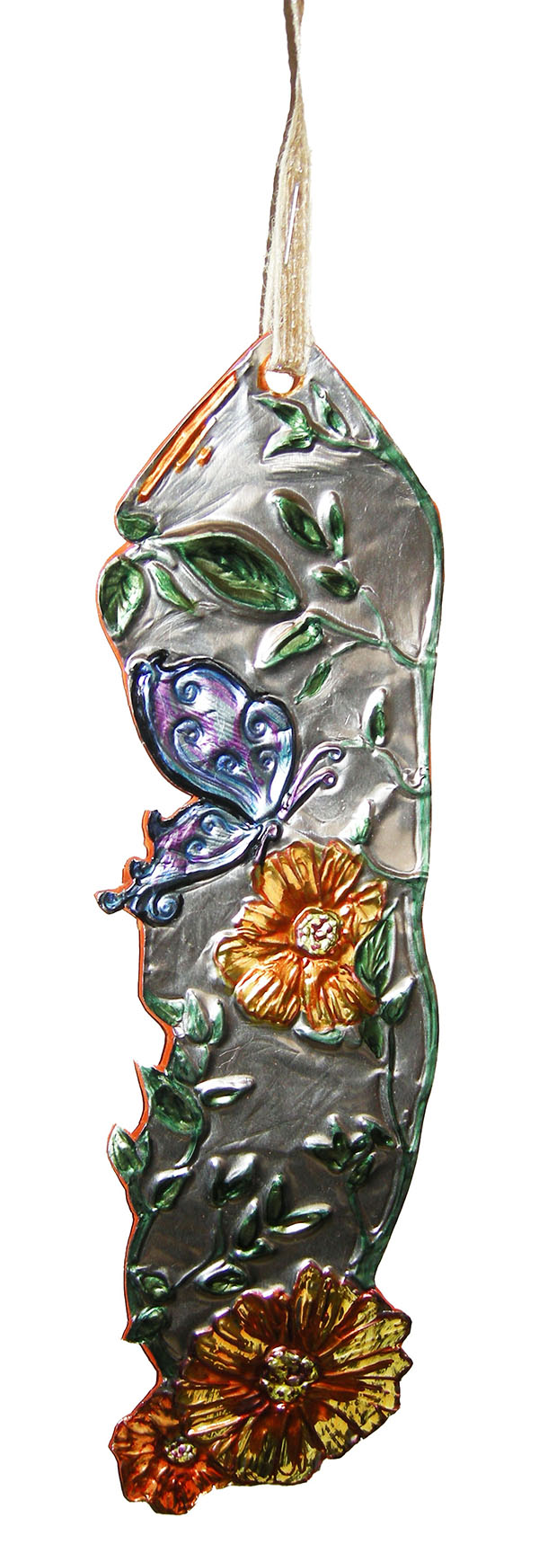 marque page métal repoussé