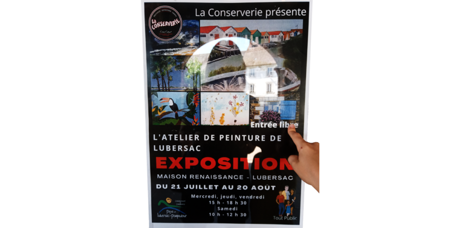 Affiche Exposition Lubersac 2021