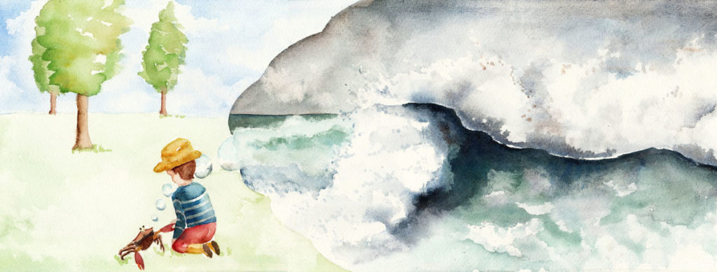 Illustration à l'aquarelle