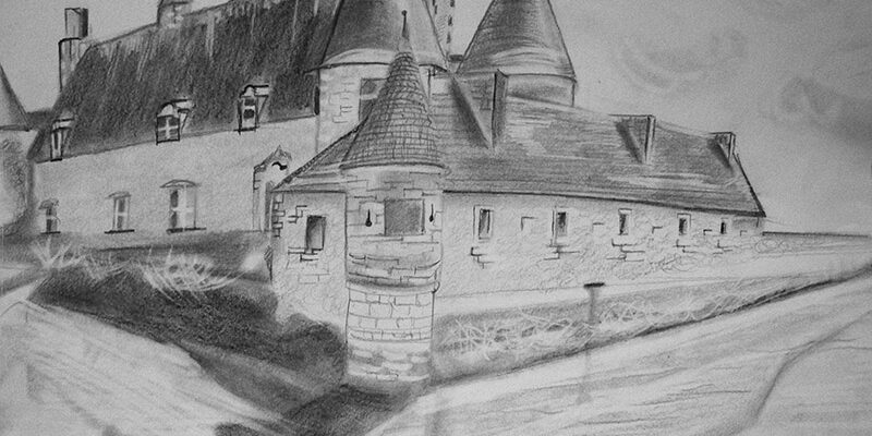 chateau perspective cours dessin adultes st genest