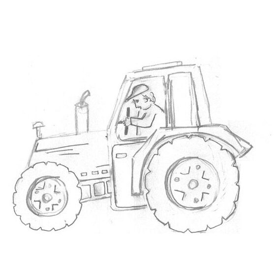 Dessiner un tracteur