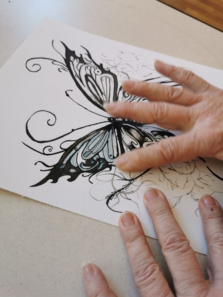 encre Atelier artistique la croisille sur briance 5 avril 6