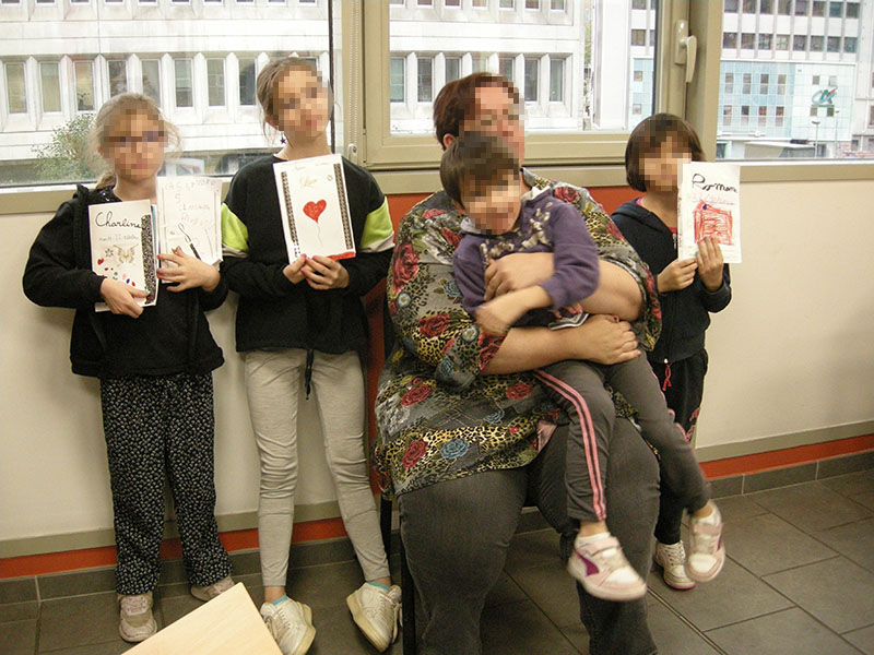 Atelier de mediation artistique parents enfants camsp tulle 44