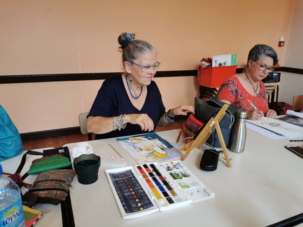Cours arts plastiques la croisille 28 juin 11