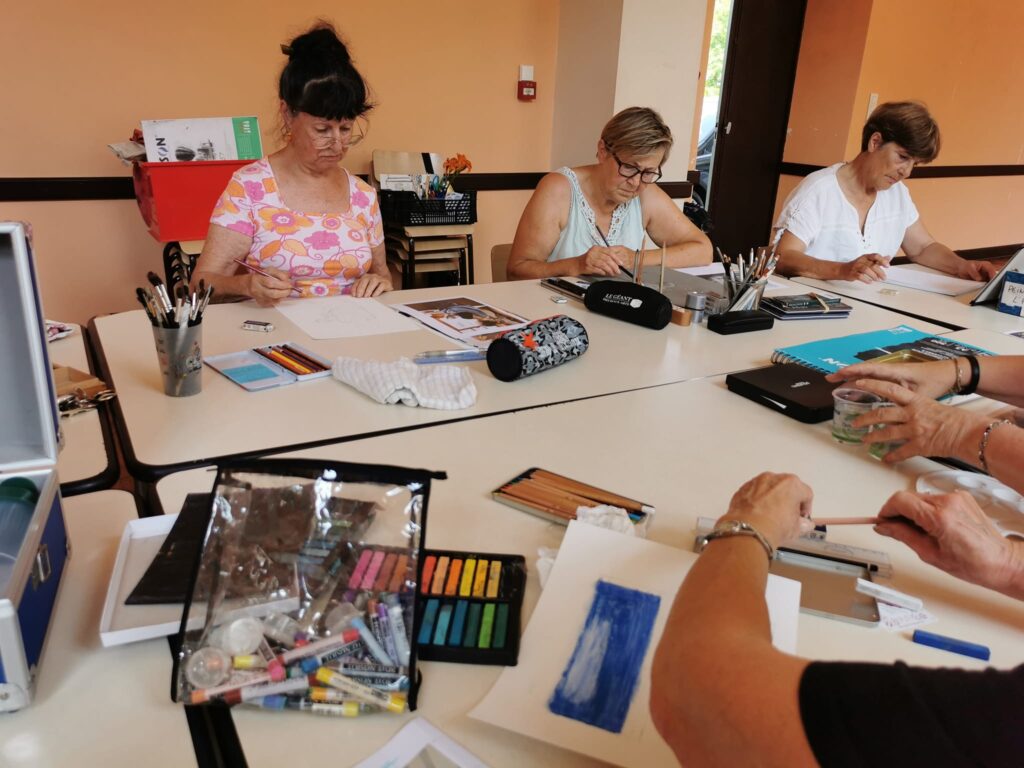 Cours arts plastiques la croisille 28 juin 14