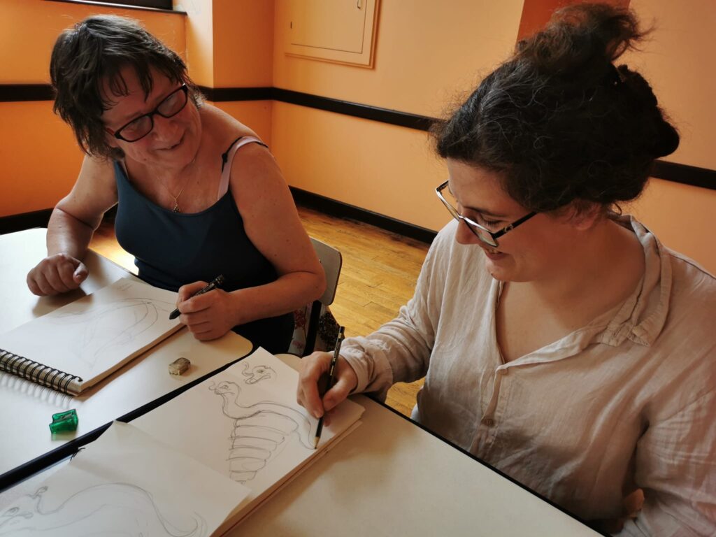 Cours arts plastiques la croisille 28 juin 16