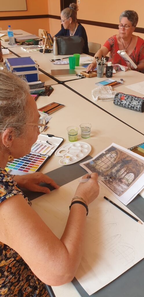 Cours arts plastiques la croisille 28 juin 18