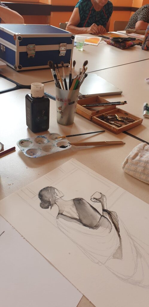 Cours arts plastiques la croisille 28 juin 19
