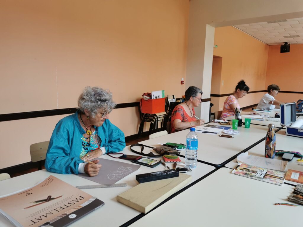 Cours arts plastiques la croisille 28 juin 2