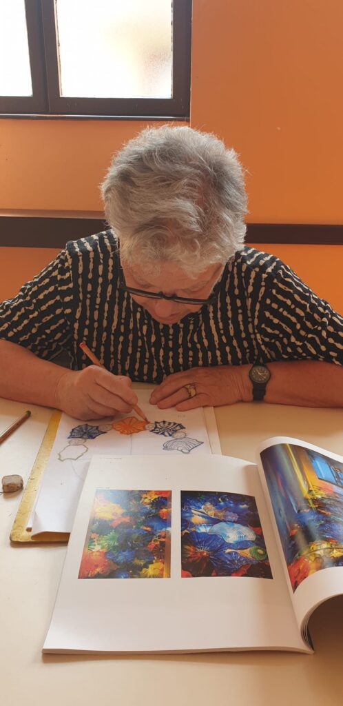 Cours arts plastiques la croisille 28 juin 22