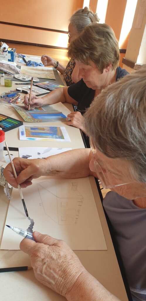 Cours arts plastiques la croisille 28 juin 23
