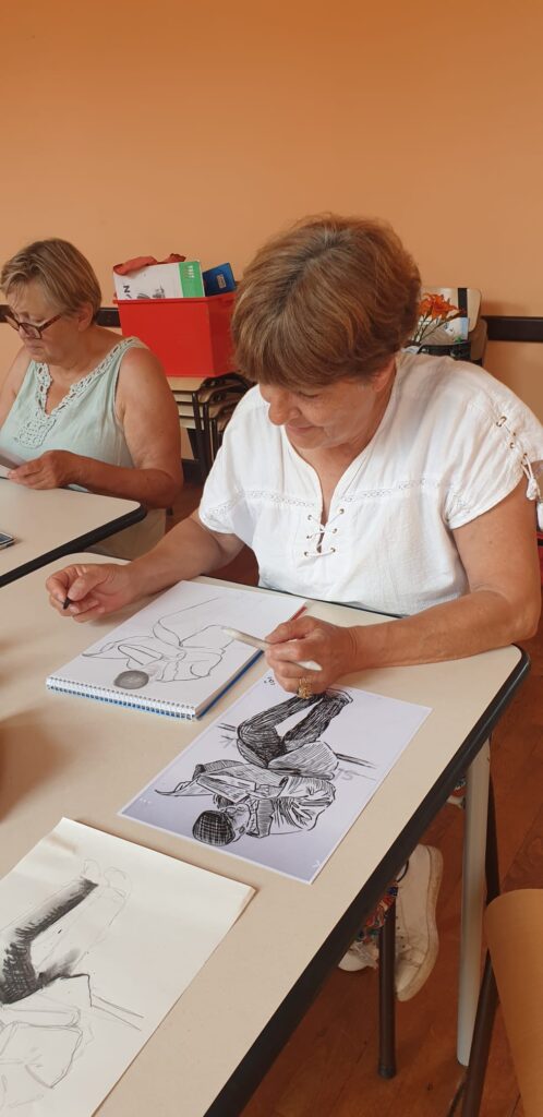 Cours arts plastiques la croisille 28 juin613