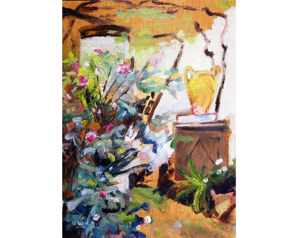 peinturre huile sur bois