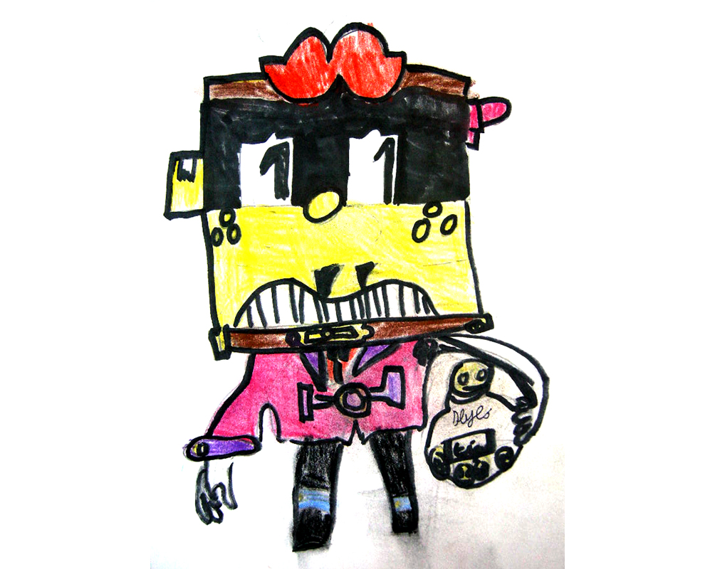 personnage brawlstar pastel cours dessin enfants masseret