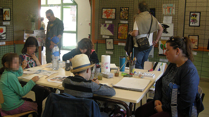 atelier aquarelle enfants meilhards 3
