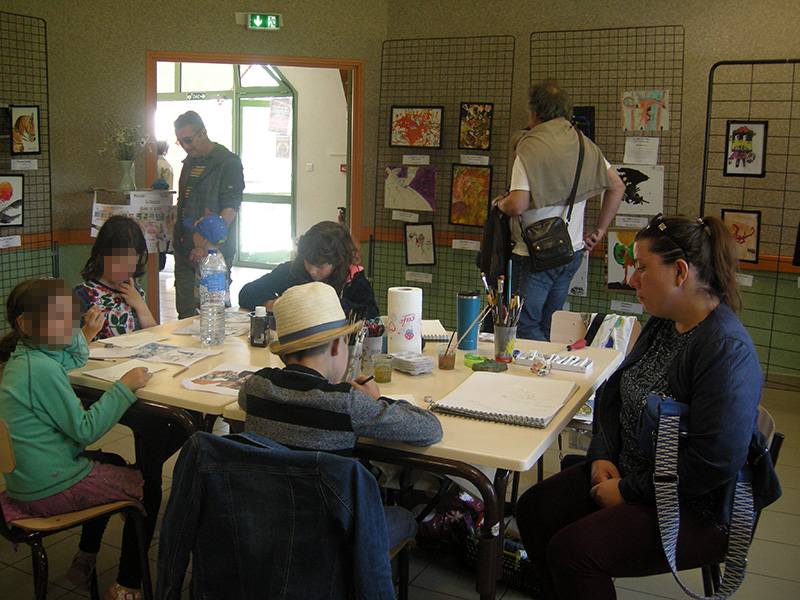 atelier aquarelle enfants meilhards 3