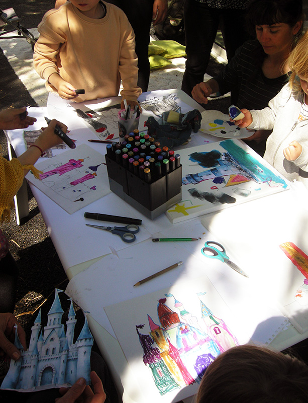 atelier peinture enfants bugeat 2