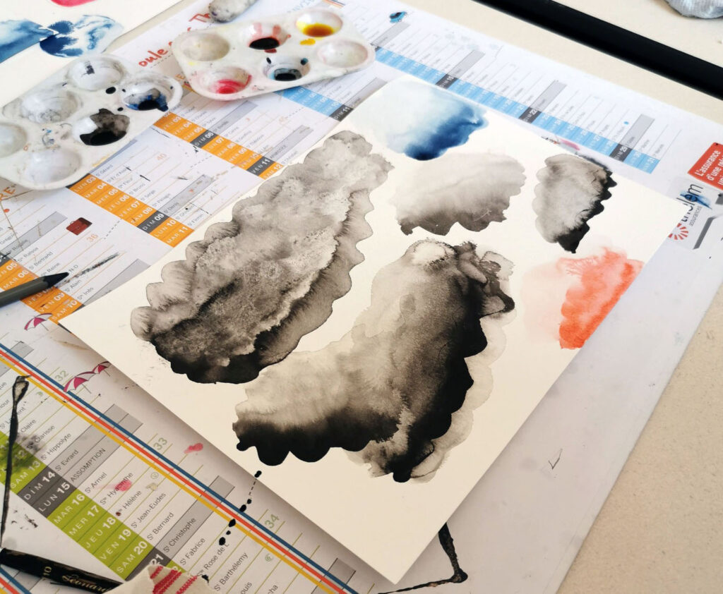 Stage encre la croisille sur briance 4
