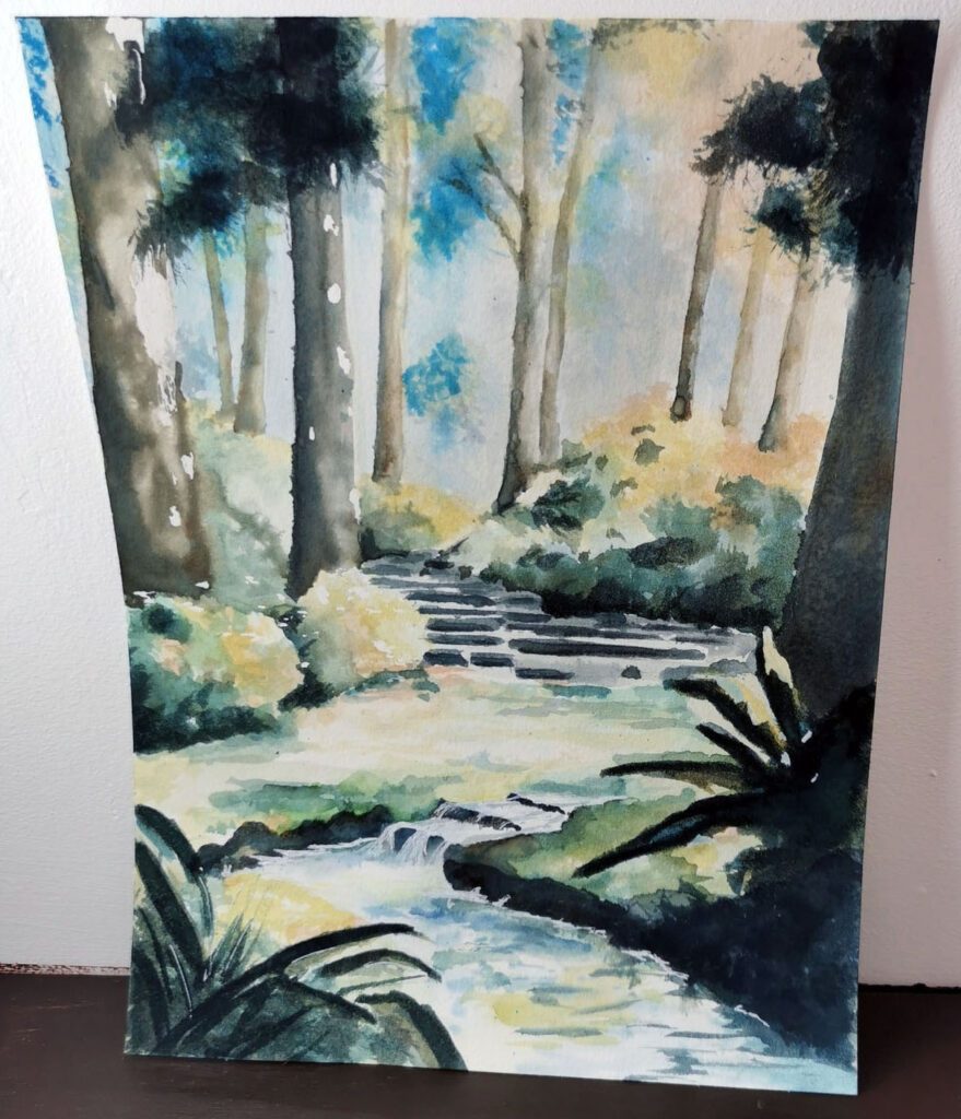 Stage encre la croisille sur briance 8