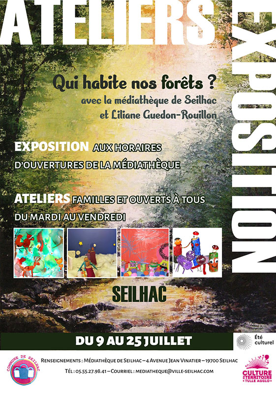 affiches été culturel Seilhac 1