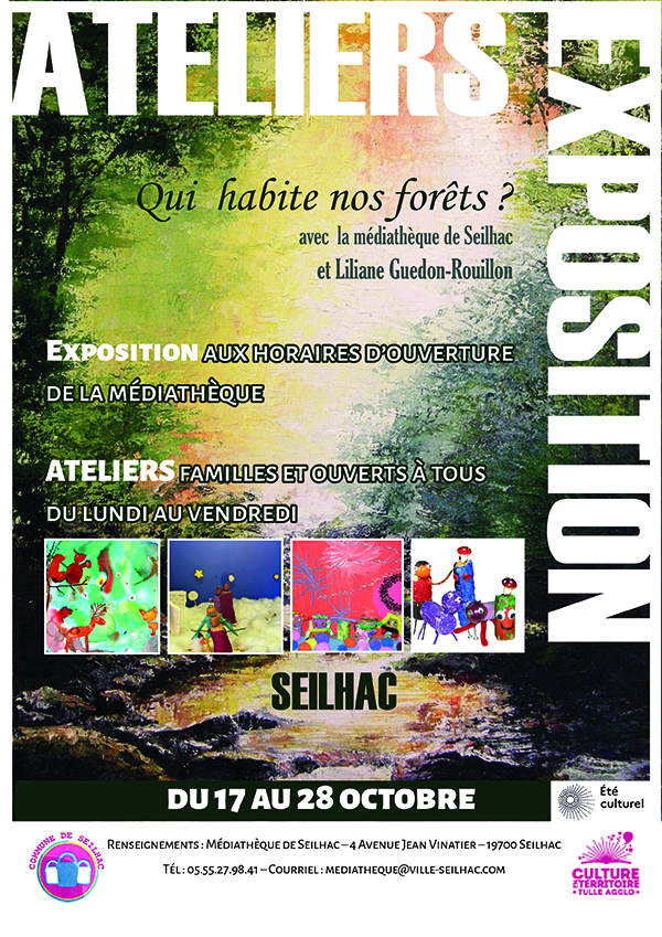 affiches été culturel Seilhac 2