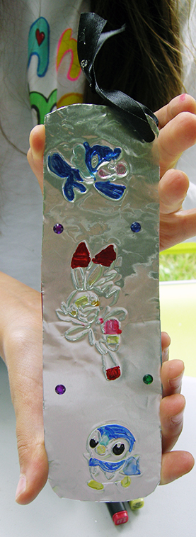 Atelier marque pages en metal repousse tarnac (22)
