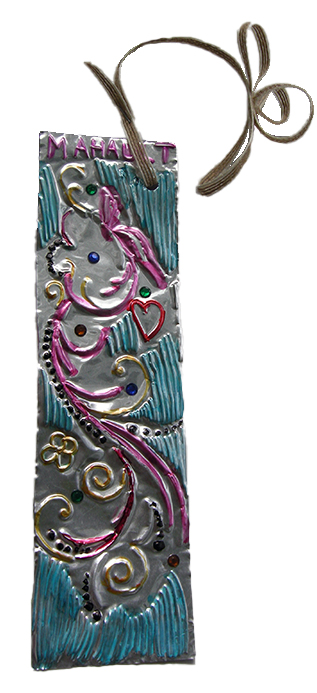 Atelier marque pages en metal repousse tarnac (24)