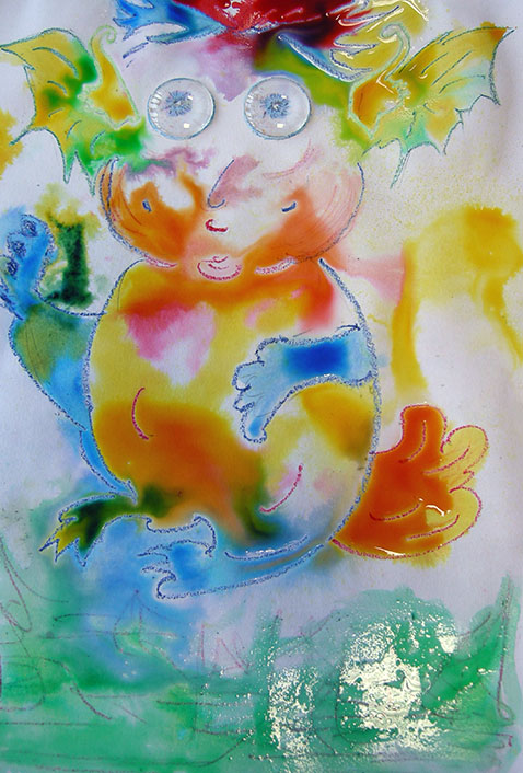 atelier creation monstres encre pastels gras treignac (10)
