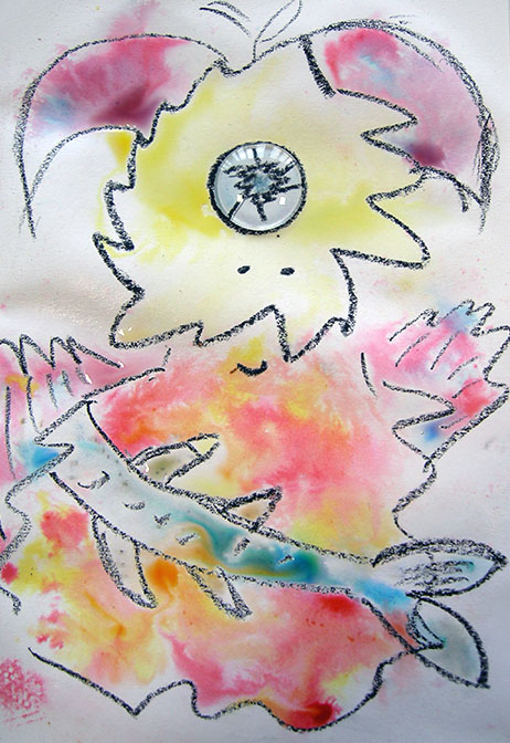 atelier creation monstres encre pastels gras treignac (13)