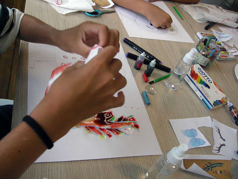 atelier creation monstres encre pastels gras treignac (27)