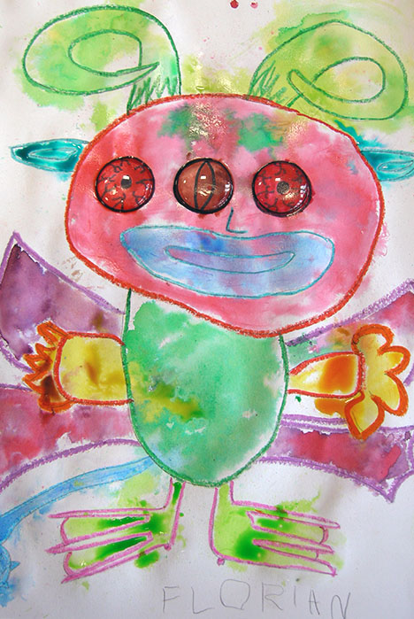 atelier creation monstres encre pastels gras treignac (9)