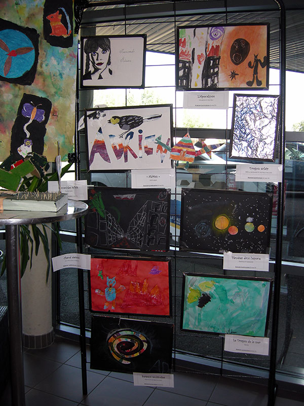 exposition dessin peinture enfants lubersac 2025 (12)
