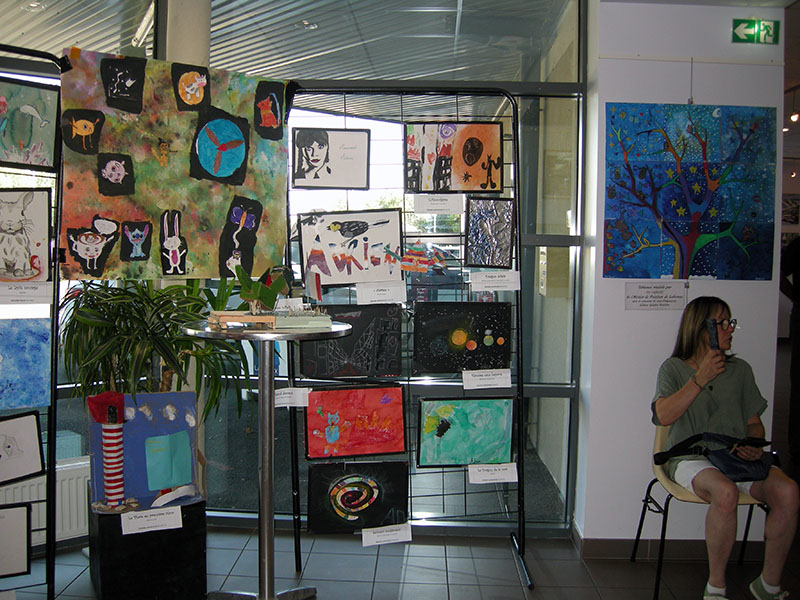 exposition dessin peinture enfants lubersac 2025 (3)