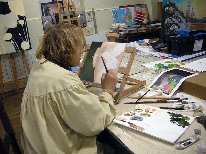Atelier artistique uzerche cours peinture huile art scene (7)