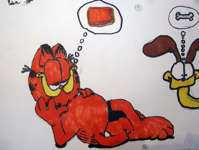 garfield cours dessin enfants masseret
