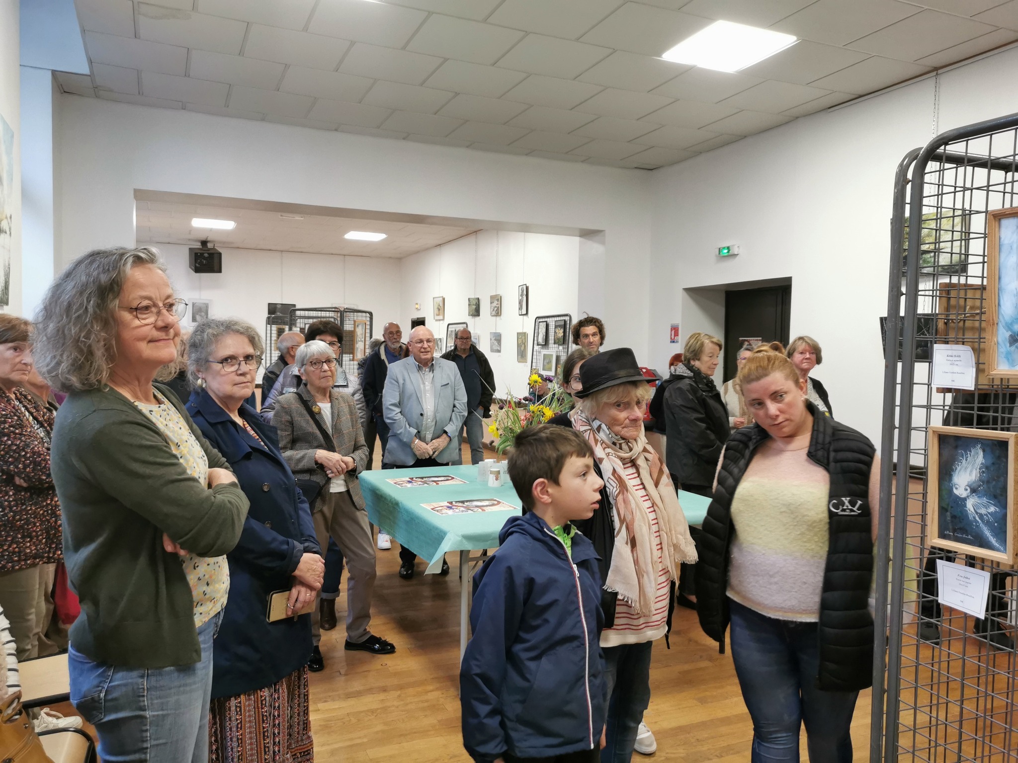 vernissage exposition liliane guedon rouillon la croisille sur briance (1)