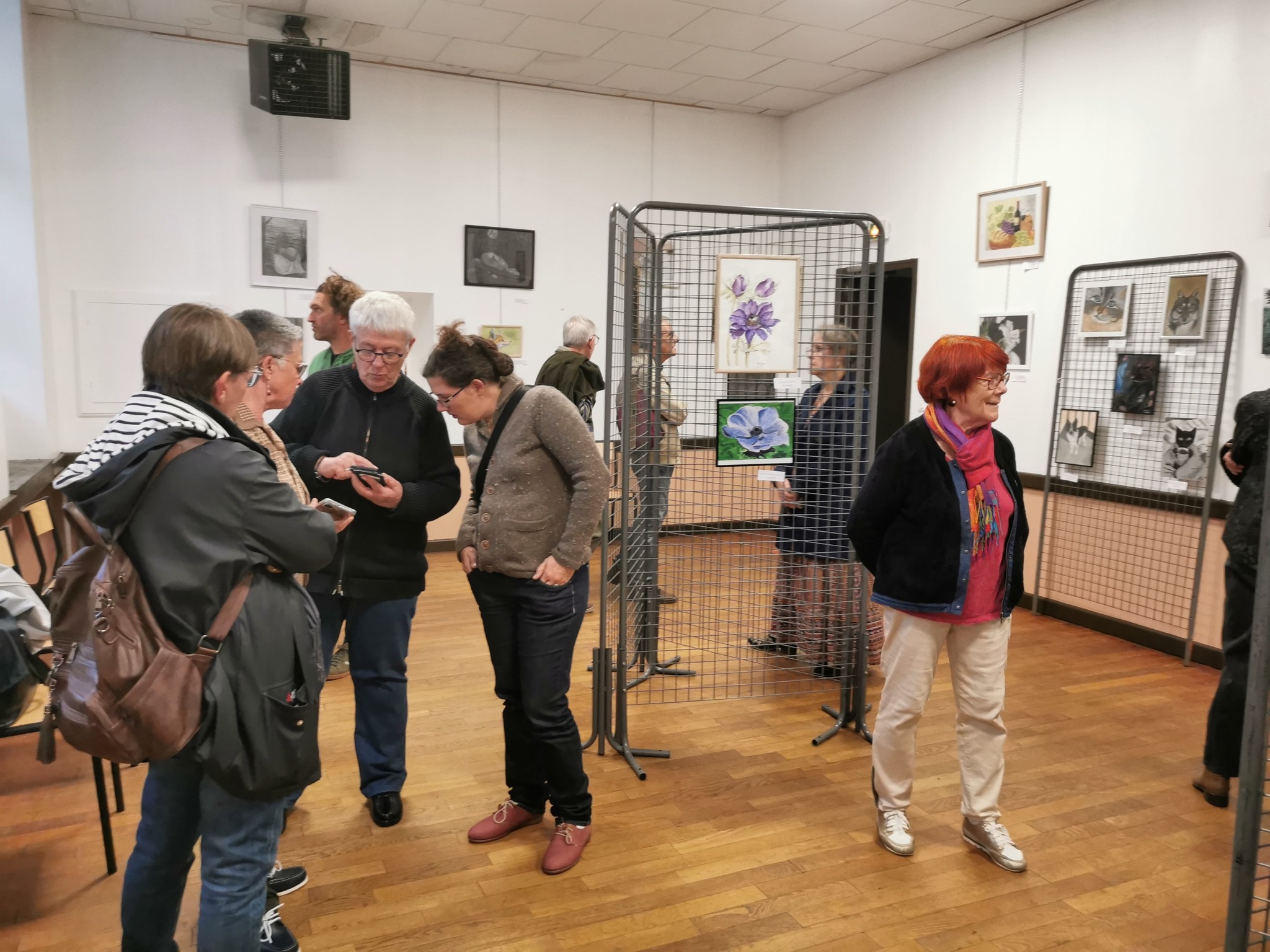 vernissage exposition liliane guedon rouillon la croisille sur briance (5)
