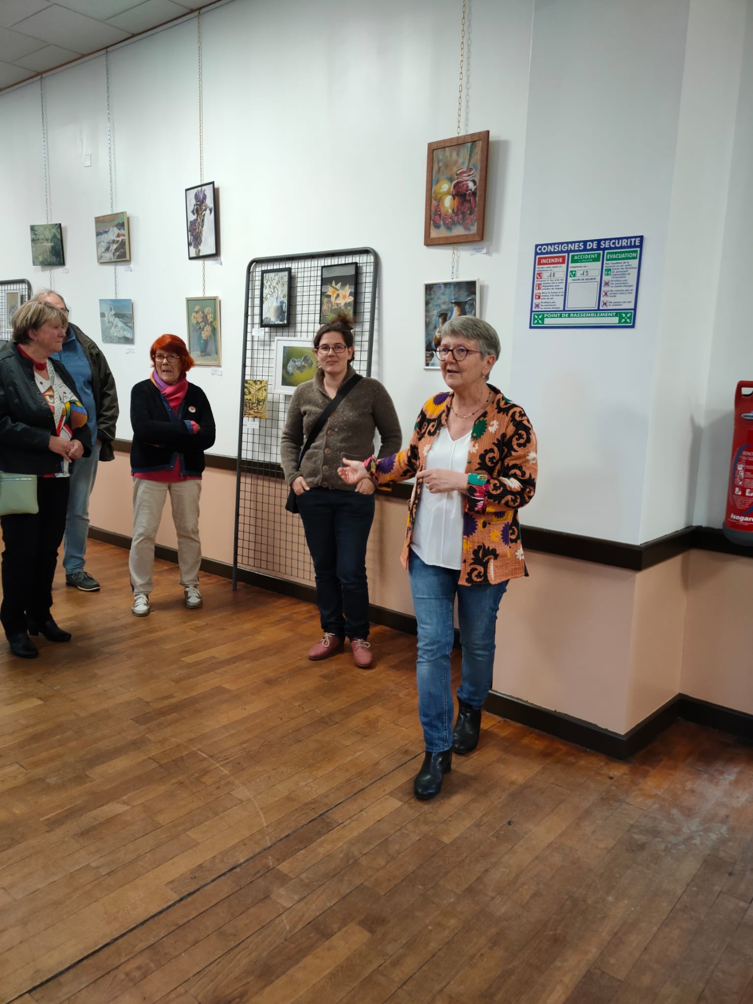 vernissage exposition liliane guedon rouillon la croisille sur briance (7)