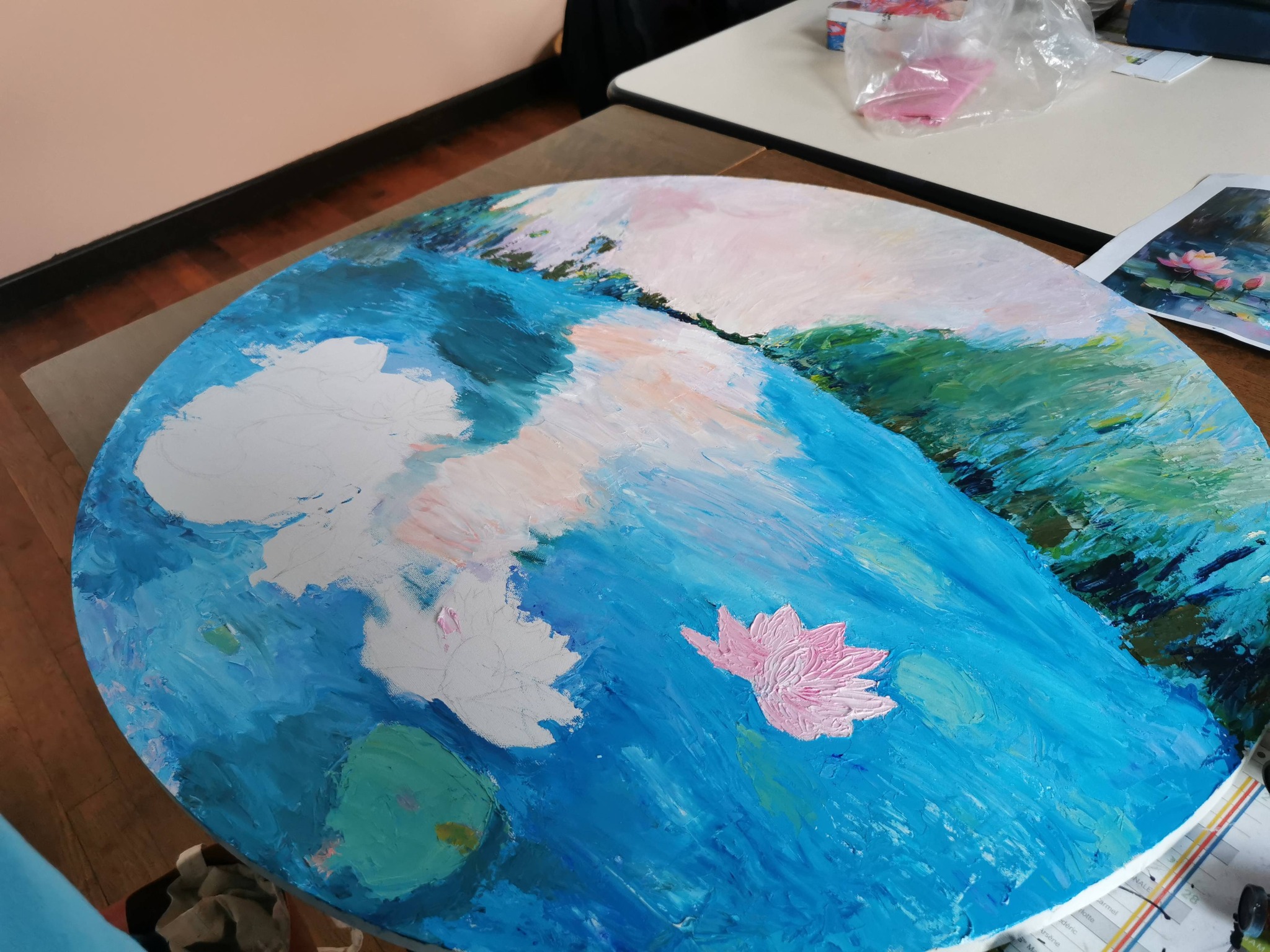 cours dessin peinture la croisille sur briance huile