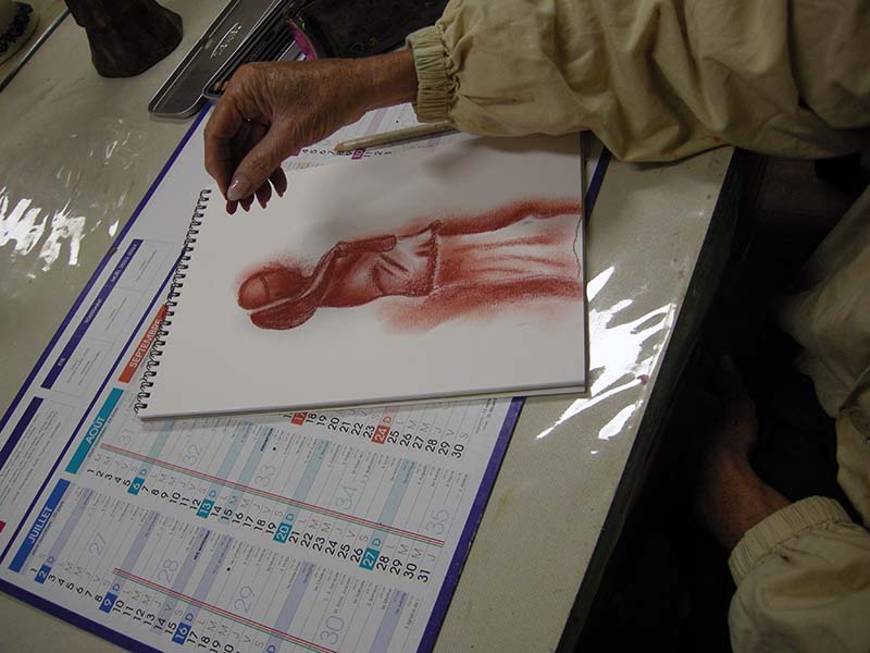 dessin sur le vif fusain cours uzerche (2)