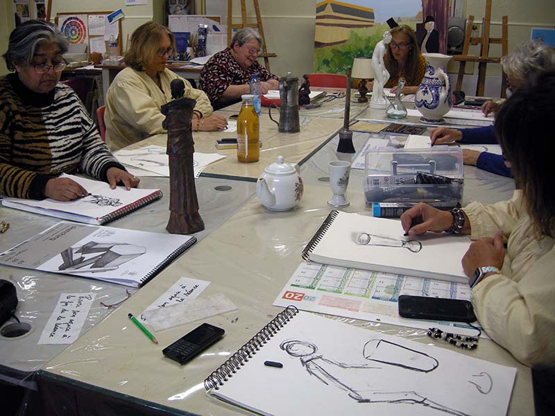 dessin sur le vif fusain cours uzerche (6)