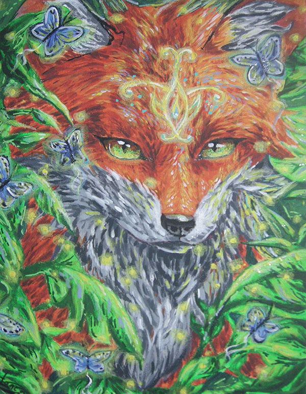 peinture acrylique sur toile listhena treignac