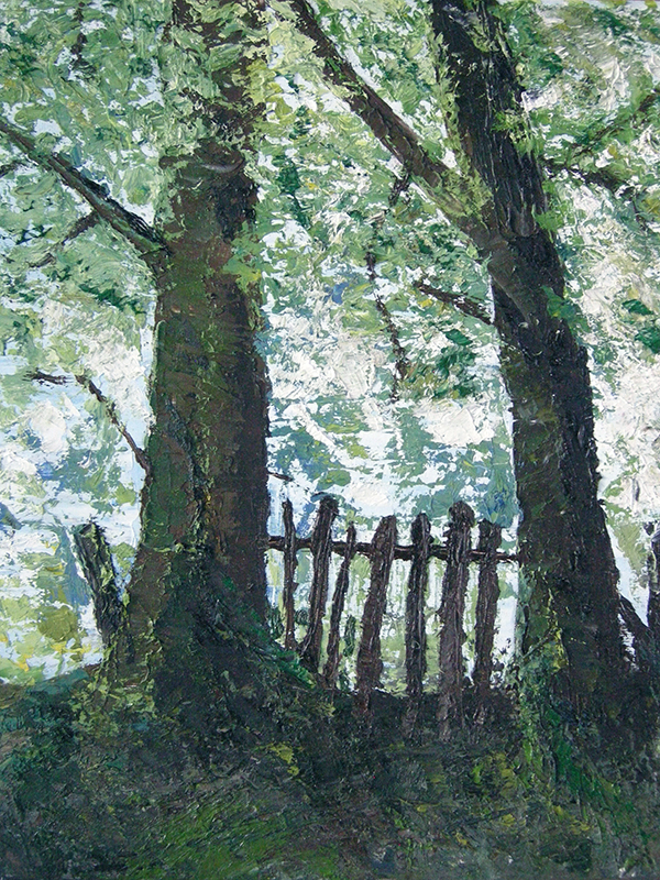 Peinture huile sur toile