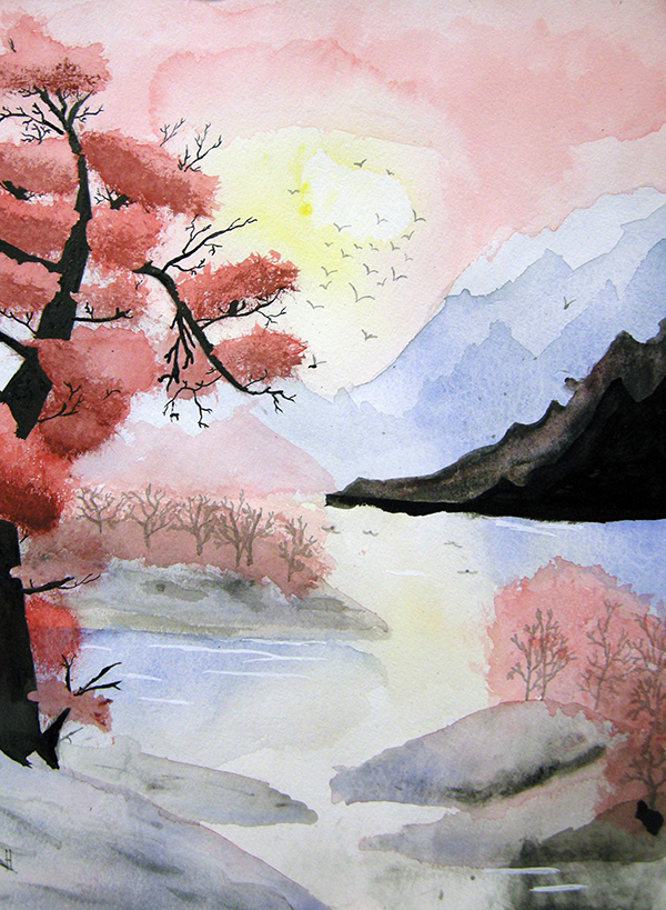 paysage aquarelle (2)