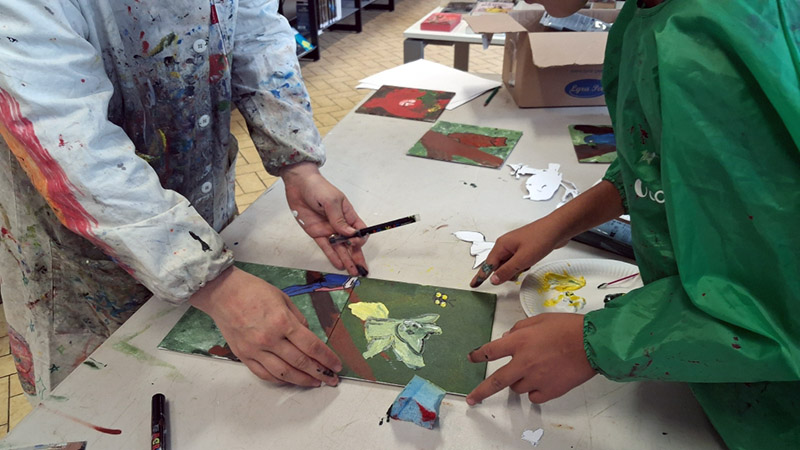 Atelier creation collective acrylique chamberet (6)
