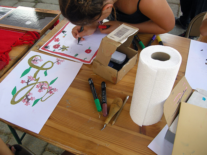atelier enluminure fete des livres treignac (12)